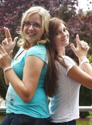 Non Bare Teenager Femmes - Part