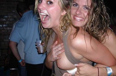 Caught bare!! part