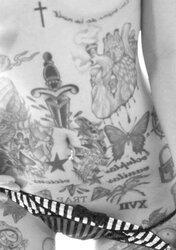 Gothic Emo Tat.......