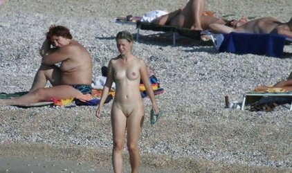 Tiny naturist melons