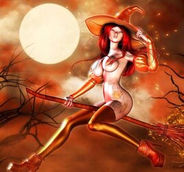 Cheezecake HALLOWEEN Toon Art