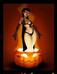 Cheezecake HALLOWEEN Toon Art