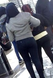 Turbanli kalcalar hijabi butt