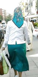 Turbanli kalcalar hijabi butt