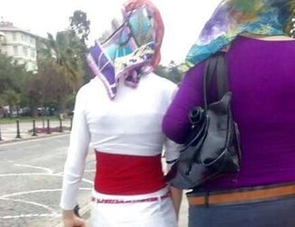 Turbanli kalcalar hijabi butt