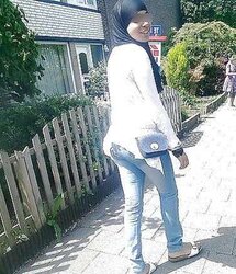Turbanli kalcalar hijabi butt