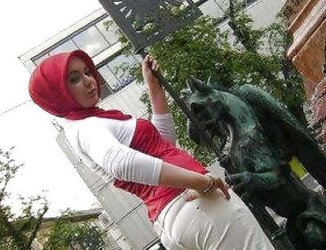 Turbanli kalcalar hijabi butt