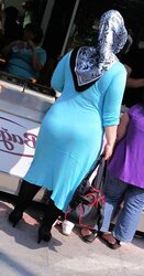 Turbanli kalcalar hijabi butt