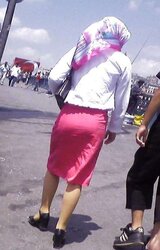 Turbanli kalcalar hijabi butt