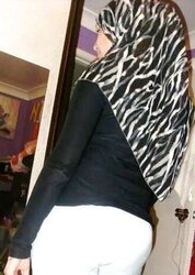 Turbanli kalcalar hijabi butt