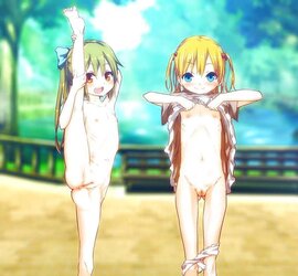 Hentai meaty mons, bald beavers and cameltoes!