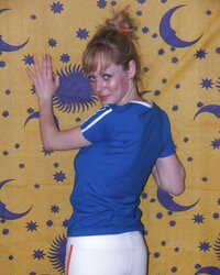 Super-Cute Russian Wifey Position at Home