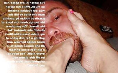 Disabled Cuckold D/S Female Domination Captions