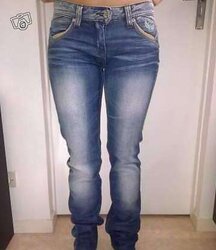 Cameltoe denim