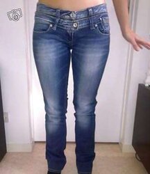 Cameltoe denim