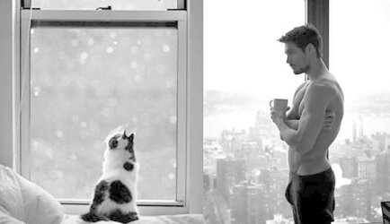 Dudes and ... cats