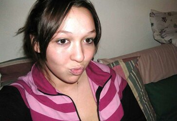 Lopsided knockers, my jism puking ex girlfriend