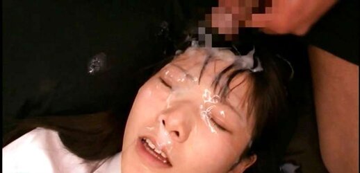 Japanese facial cumshot