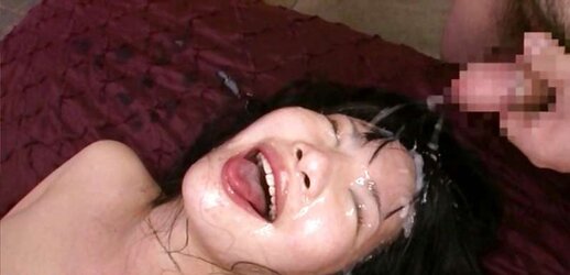 Japanese facial cumshot