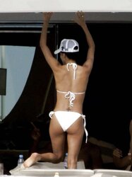 Celebrities at the beach