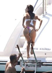 Celebrities at the beach