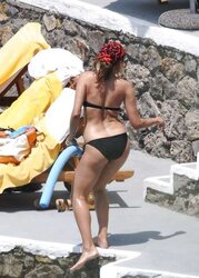 Celebrities at the beach