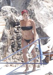 Celebrities at the beach
