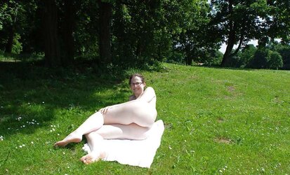 Reifes nacktes Parkluder