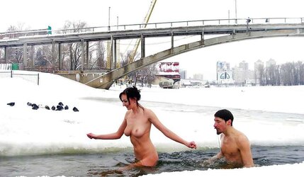 Ukrainian nudists