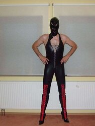 Lack leder spandex - my world
