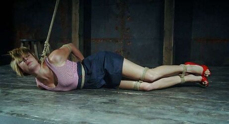 Fresh DOMINATION & SUBMISSION images ,Boob restrain bondage, frog-tied,Marionette damsels