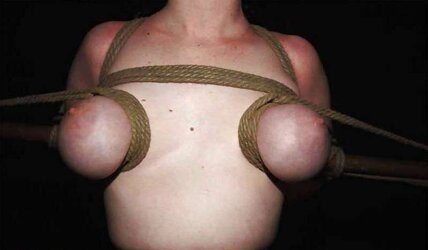 Fresh DOMINATION & SUBMISSION images ,Boob restrain bondage, frog-tied,Marionette damsels