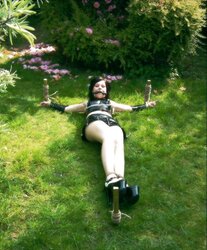 Fresh DOMINATION & SUBMISSION images ,Boob restrain bondage, frog-tied,Marionette damsels