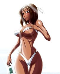 Steamy bare hentai women