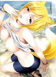 Steamy bare hentai women