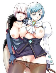 Steamy bare hentai women