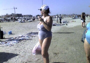Mature and Grannies clad bikinis and underwear
