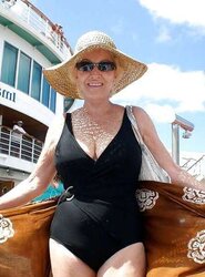 Mature and Grannies clad bikinis and underwear