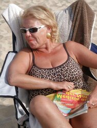 Mature and Grannies clad bikinis and underwear