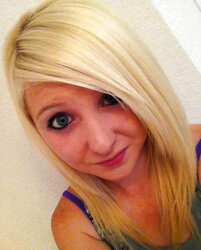 Tasty Light-Haired Teenager Baylee with Freckles