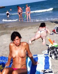 Bulgarian Beach Femmes from Dark-Hued River - XII