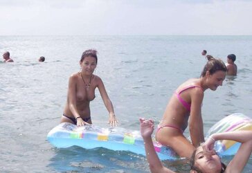 Bulgarian Beach Nymphs from Dark-Hued River