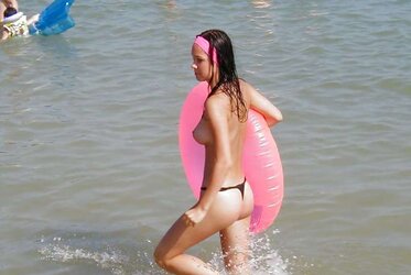 Bulgarian Beach Nymphs from Dark-Hued River
