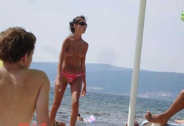 Bulgarian Beach Nymphs from Dark-Hued River