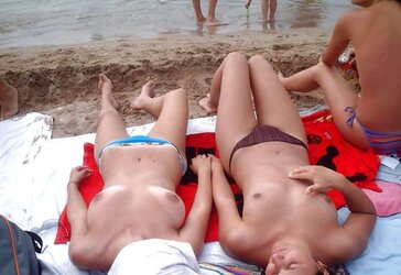 Bulgarian Beach Nymphs from Dark-Hued River