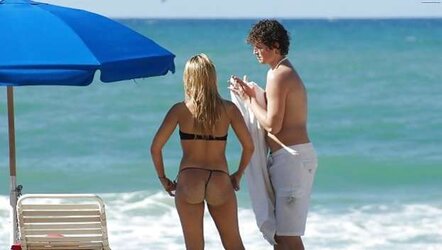 Splendid Backsides On The Beach two by Voyeur TROC