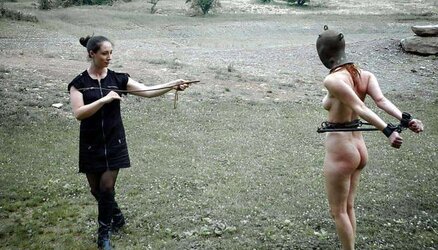 Teenager in Restrain Bondage