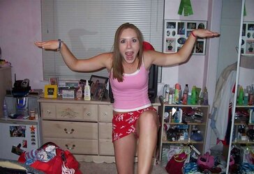 Upskirt and embarrassing nakedness