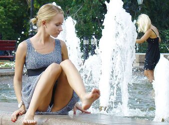 Upskirt and embarrassing nakedness