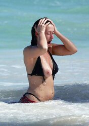Gorgeous Swimsuit Oops by Voyeur TROC
